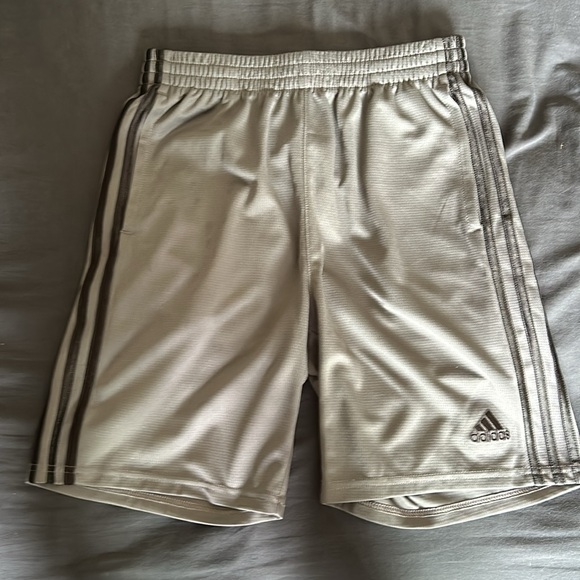 Two Adidas 3 Stripe Shorts - Picture 2 of 2